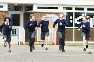 School outdoor play
